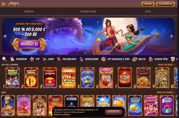 Alawin Casino screenshot 2