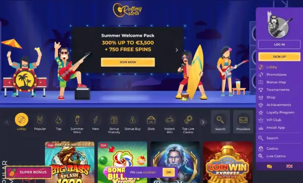Rolling Slot Casino screenshot 2